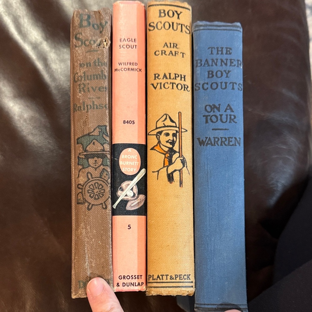 Vintage Boy Scouts Book Collection